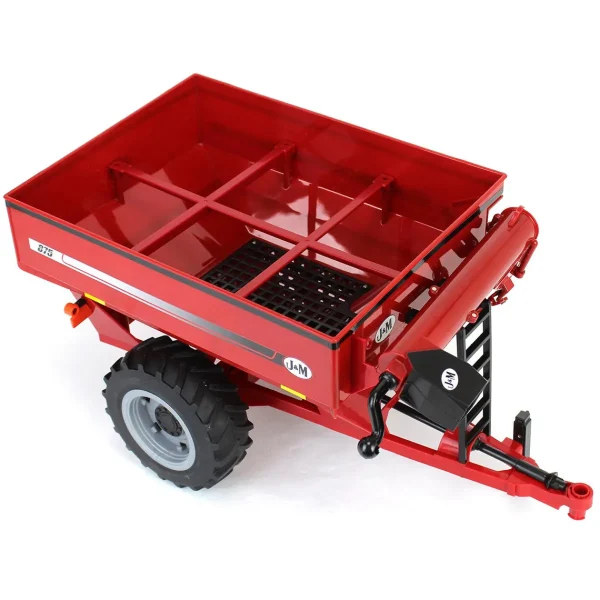 Manufacturer_ERTL Implements | Combines & Harvesters<1/16 Case IH 8240 Combine & Red J&M 875 Grain Cart Set, ERTL Big Farm