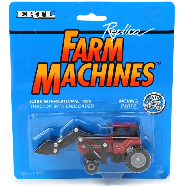 Manufacturer_ERTL Implements<1/64 Case IH 7220 Magnum with Loader