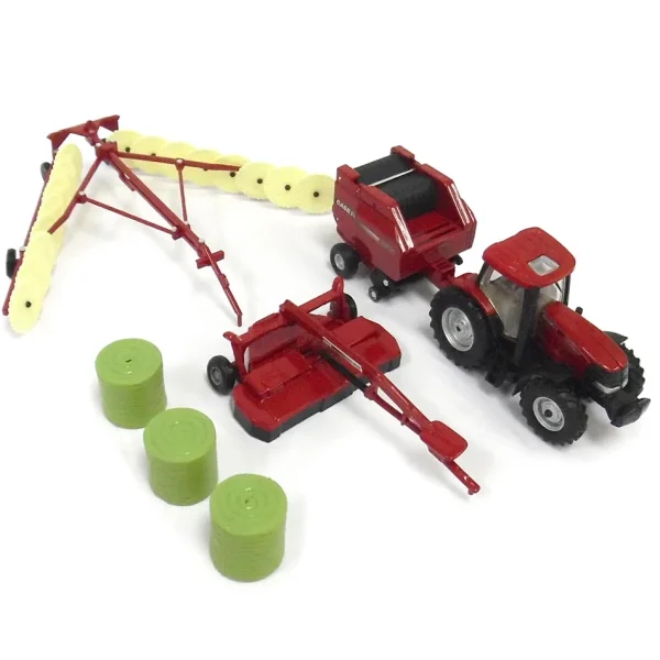 Manufacturer_ERTL Tractors<1/64 Case IH 4 Piece Haying Set