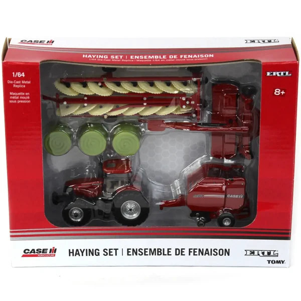Manufacturer_ERTL Tractors<1/64 Case IH 4 Piece Haying Set