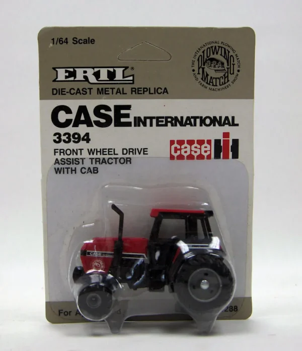Manufacturer_ERTL Tractors<1/64 Case IH 3394 w/ FWA, Plowing Match Special Edition