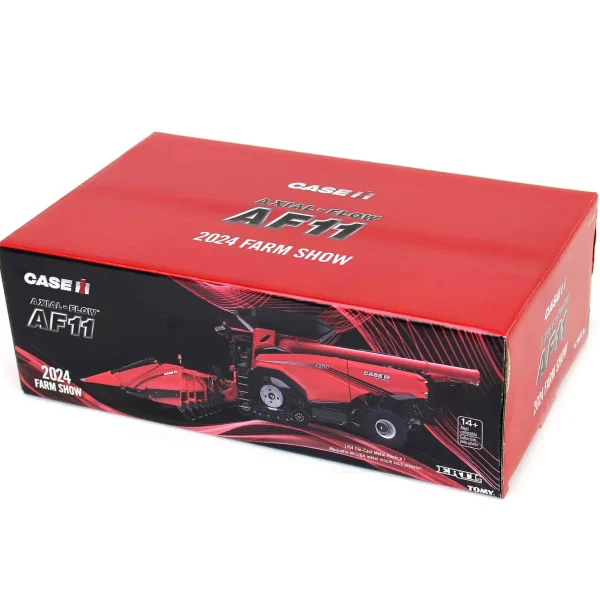Manufacturer_ERTL Combines & Harvesters<1/64 Case IH AF11 Combine with Tracks, 2024 Farm Show, ERTL Prestige