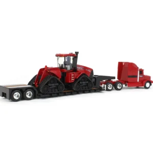 Manufacturer_ERTL Tractors<1/64 Case IH AFS Connect Steiger 620 Quadtrac with Semi & Lowboy Trailer