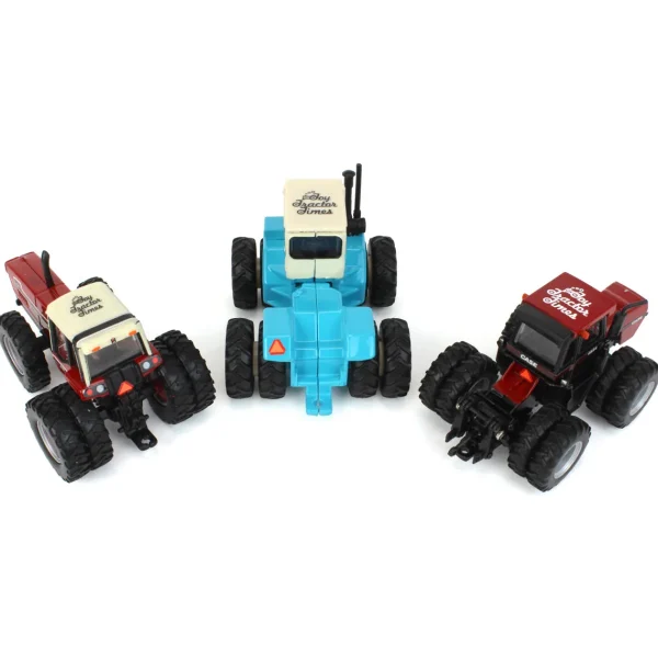 Manufacturer_ERTL Tractors<1/64 Case IH & IH 4WD Tractor Set, Toy Tractor Times 40th Anniversary