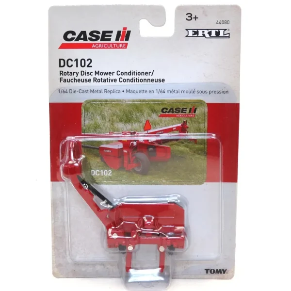Manufacturer_ERTL Implements<1/64 Case IH DC102 Pull Type Mower Conditioner