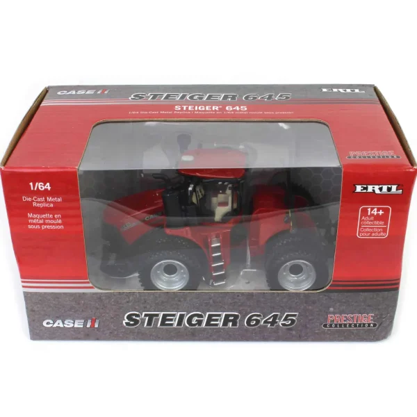 Manufacturer_ERTL Tractors<1/64 Case IH Steiger 645 with Front & Rear Duals, ERTL Prestige Collection