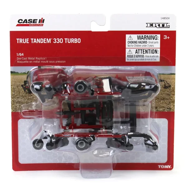 Manufacturer_ERTL Implements<1/64 Case IH True-Tandem 330 Turbo Disk Harrow