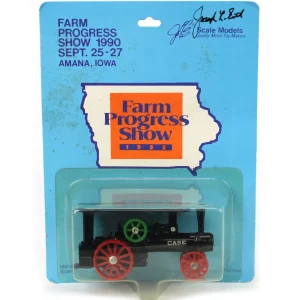 Manufacturer_Scale Models Tractors<1/64 Case Steam Engine with Canopy, 1990 Farm Progress Show