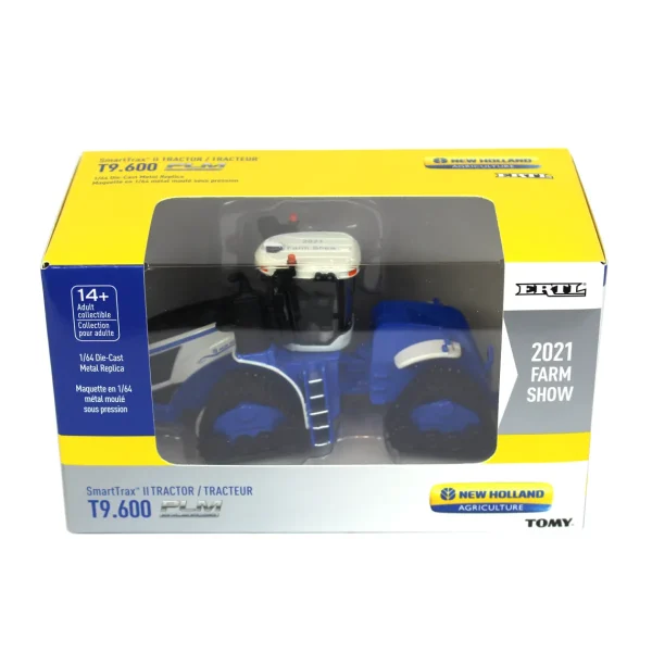 Manufacturer_ERTL Tractors<Chase Unit ~ 1/64 New Holland T9.600 SmartTrax, 2021 Farm Show Edition