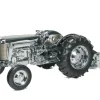 Manufacturer_SpecCast Tractors<Chrome Version ~ 1/16 Massey Ferguson 65 with No. 62 Plow, Toy Tractor Times