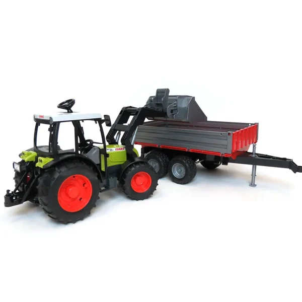 Manufacturer_Bruder Toys Implements<1/16 Claas Nectis 267 F with Frontloader and Trailer