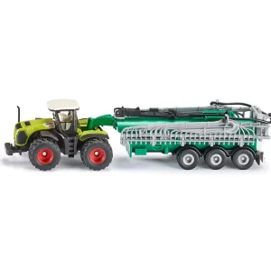 Manufacturer_SIKU Implements<1/87 Claas Xerion 5000 with Slurry Tanker