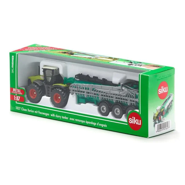 Manufacturer_SIKU Implements<1/87 Claas Xerion 5000 with Slurry Tanker