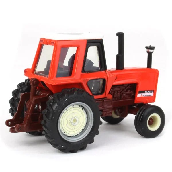 Manufacturer_ERTL Tractors<1/64 Collector Edition Allis Chalmers 7050 Maroon Belly 50th Anniversary Tractor by ERTL