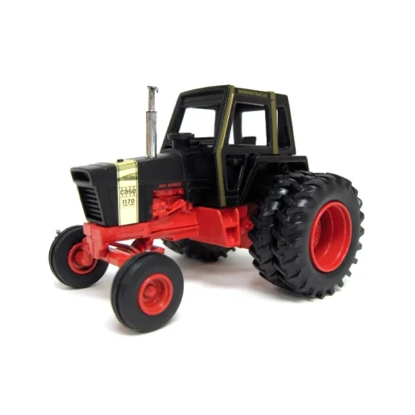 Manufacturer_ERTL Tractors<1/43 Collector Edition Case 1170 Black Knight Demonstrator with Duals