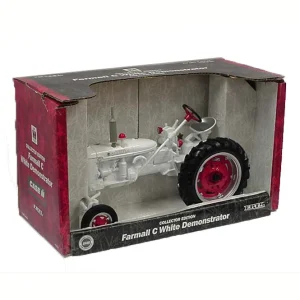 Manufacturer_ERTL Tractors<1/16 Collector Edition IH Farmall C Wide Front White Demonstrator by ERTL
