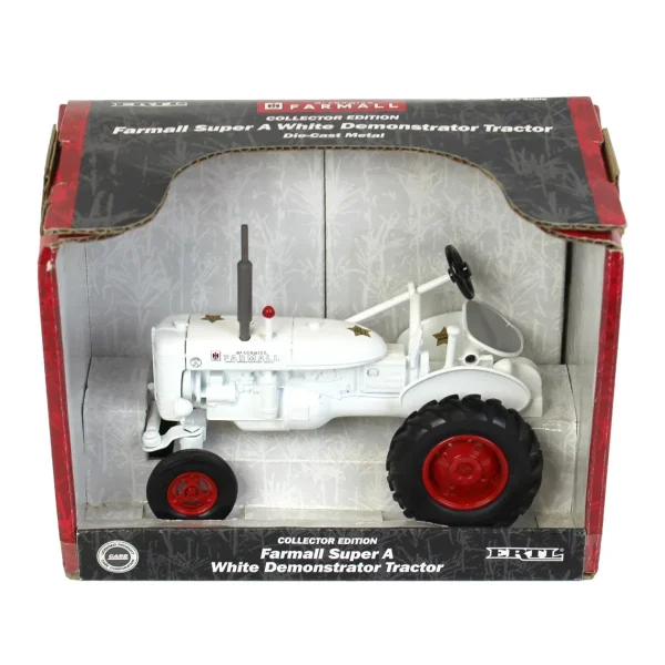 Manufacturer_ERTL Tractors<1/16 Collector Edition IH Farmall Super A White Demonstrator