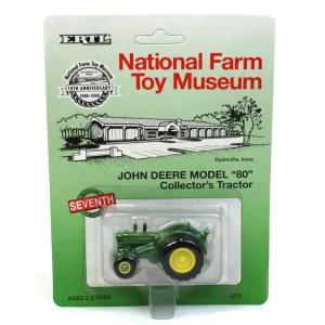 Manufacturer_ERTL Tractors<1/64 Collector Edition John Deere 80, 1996 National Farm Toy Museum
