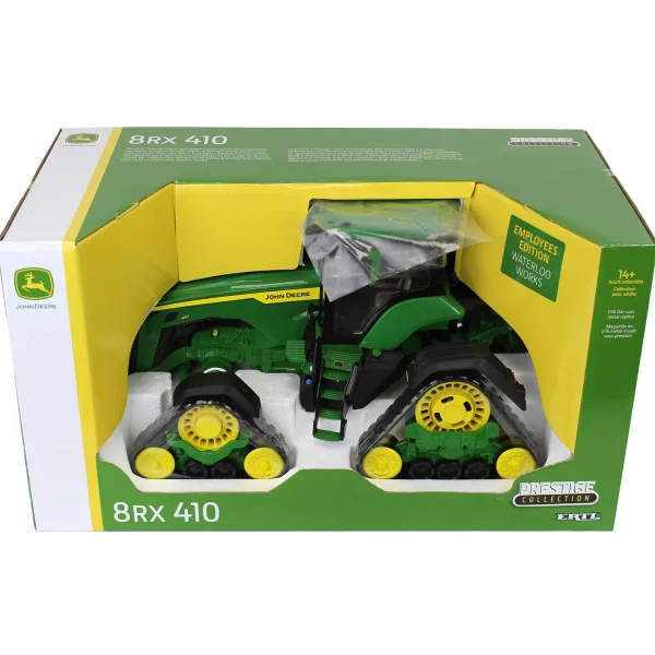 Manufacturer_Other Tractors<1/16 Collector Edition John Deere 8RX 410 4WD with Tracks, ERTL Prestige Collection, Employee Edition