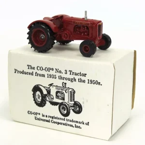 Manufacturer_SpecCast Tractors<1/64 CO-OP No. 3 Die-cast Tractor by SpecCast