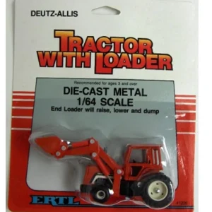 Manufacturer_ERTL Tractors<1/64 Deutz-Allis 2WD Tractor with Cab & Front End Loader