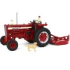 Manufacturer_ERTL Tractors | Implements<1/16 ERTL Big Farm Farmall 1256 with Mower & Figures