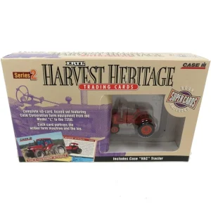 Manufacturer_ERTL Tractors<ERTL Harvest Heritage Series 2 Trading Cards with Case VAC Tractor