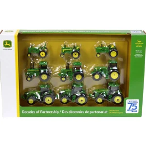 Manufacturer_Other Tractors<1/64 ERTL 75th Anniversary Edition John Deere 9 Piece Set
