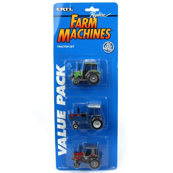 Manufacturer_ERTL Tractors<1/64 ERTL Value Pack with Deutz-Allis 6260, Ford 8730 & Massey Ferguson 3120