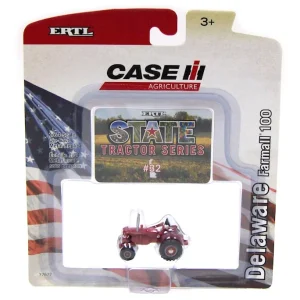 Manufacturer_ERTL Tractors<1/64 Farmall 100, ERTL State Tractor Series #32, Delaware