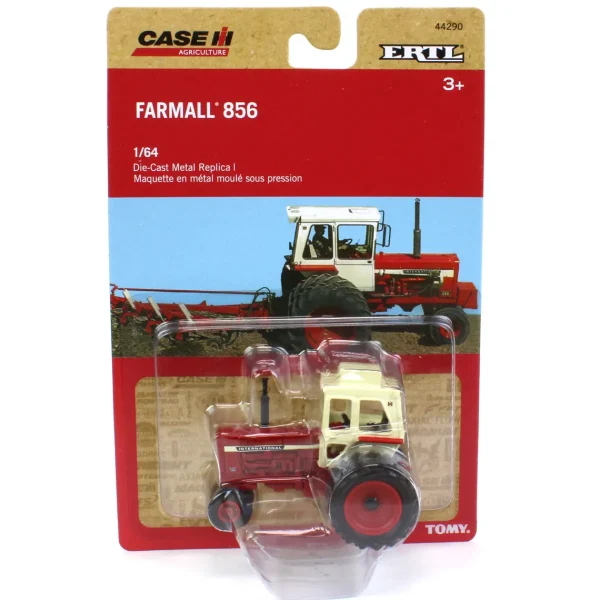 Manufacturer_ERTL Tractors<1/64 Farmall 856 Narrow Front with Rear Duals & Cab