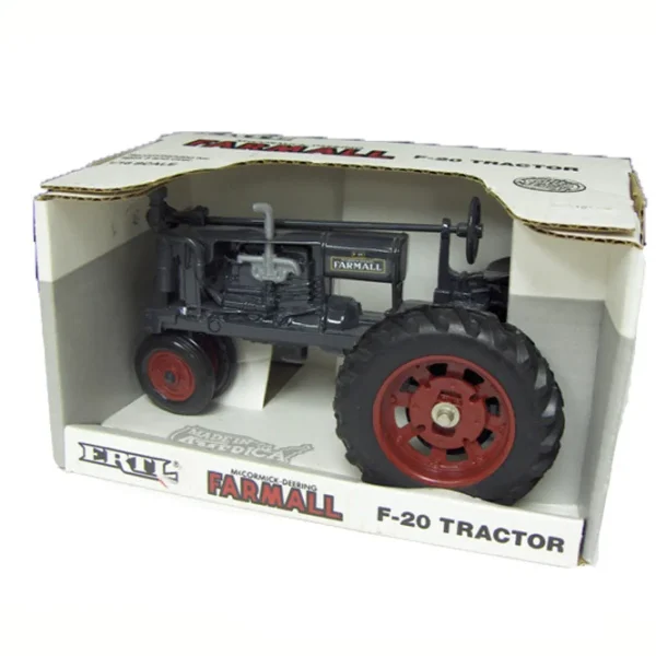 Manufacturer_ERTL Tractors<1/16 Farmall F-20 Gray Tractor with Rubber Tires