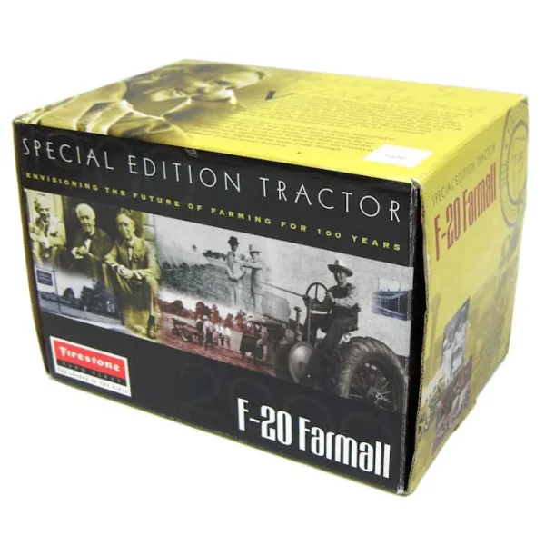 Manufacturer_ERTL Tractors<1/16 Farmall F-20 with Firestone Tires & Lowell Davis Figurine, 1st in Firestone Series