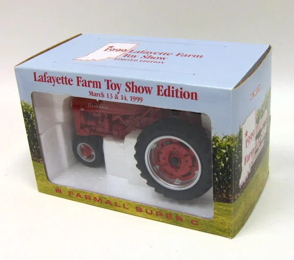 Manufacturer_ERTL Tractors<1/16 Farmall Super C Narrow Front, 1999 Lafayette Farm Toy Show