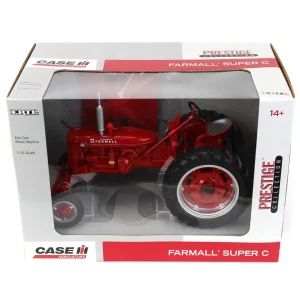 Manufacturer_ERTL Tractors<1/16 Farmall Super C Wide with IH Umbrella, Prestige Collection