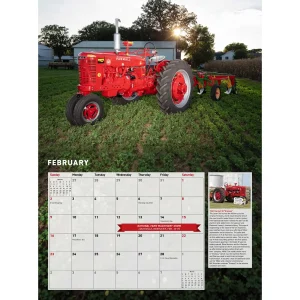 Outback Toys Tractors<2025 Farmall Tractors 12 Month Calendar, 17in x 12in