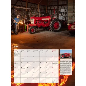 Outback Toys Tractors<2025 Farmall Tractors 12 Month Calendar, 17in x 12in