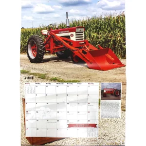 Outback Toys Tractors<2025 Farmall Tractors 12 Month Calendar, 17in x 12in