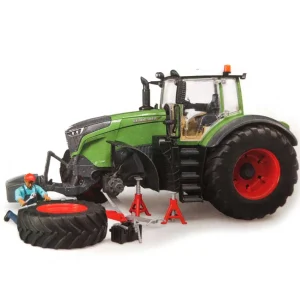 Manufacturer_Bruder Toys Tractors<1/16 Fendt 1050 Vario with Mechanic and Shop Tools by Bruder