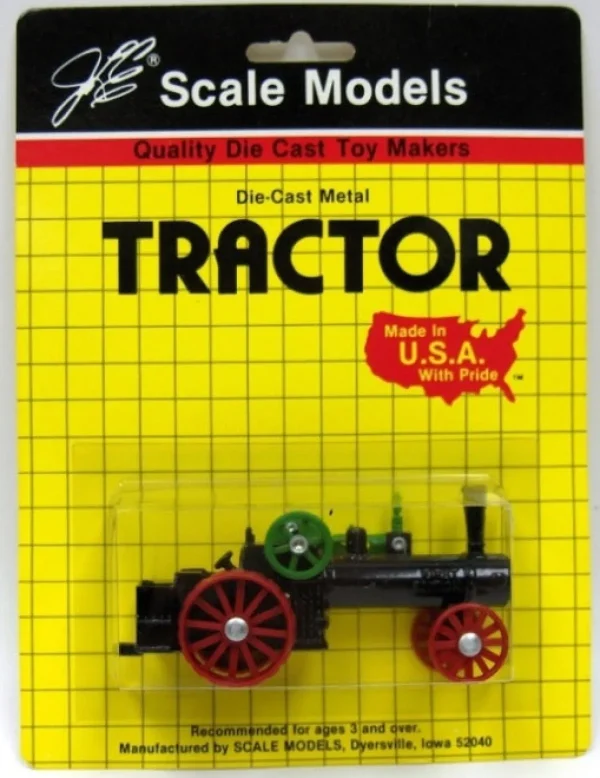 Manufacturer_Scale Models Tractors<1/64 First Edition Diecast Case Steam Engine, non canopy version, Made in the USA