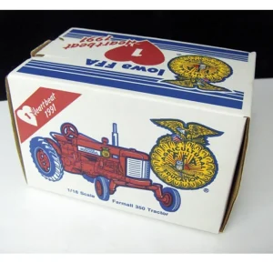 Manufacturer_ERTL Tractors<1/16 First Edition Farmall 350 Wide Front, 1991 Iowa FFA Edition