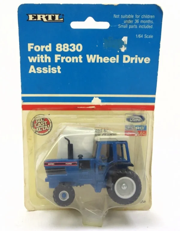 Manufacturer_ERTL Tractors<1/64 Ford 8830 with Front Wheel Drive Assist by ERTL