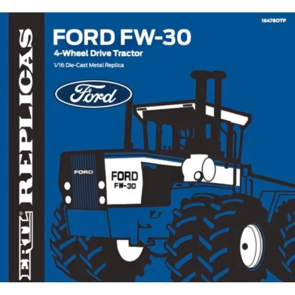 Manufacturer_ERTL Tractors<1/16 Ford FW-30 4WD with Duals, Toy Tractor Times 41st Anniversary, ERTL Prestige Collection