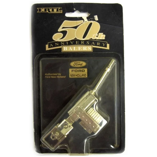 Manufacturer_ERTL Implements<1/64 Ford New Holland Baler, Gold 50 Anniversary Edition