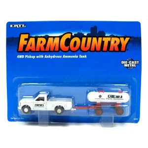 Manufacturer_ERTL Implements | Pickup Trucks<1/64 Ford Pickup Truck w/ Ammonia Tank, C&J Farm Systems, Made by ERTL