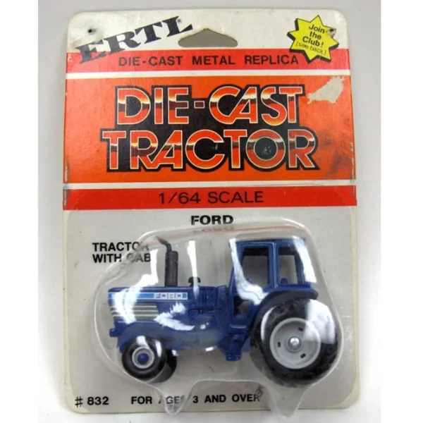 Manufacturer_ERTL Tractors<1/64 Ford TW-35 Tractor with Blue Decal and Round Roof by ERTL
