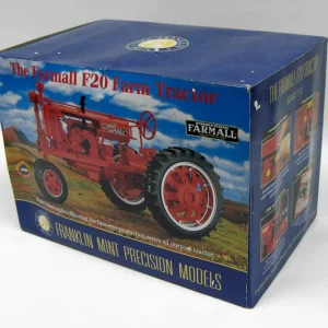 Manufacturer_Other Tractors<1/12 Franklin Mint #5 IH Farmall F-20 Narrow Front on Rubber Tires