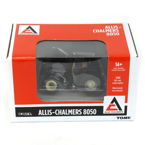 Manufacturer_ERTL Tractors<Gloss Black Chase Unit ~ 1/64 Collector Edition Allis Chalmers 8050 Tractor by ERTL