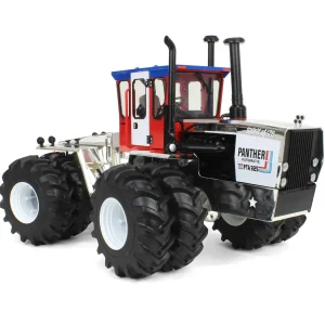 Manufacturer_ERTL Tractors<Gold & Silver Chrome Set ~ 1/16 Steiger PTA-325 "Stars N Stripes" 4WD Tractor with Duals, ERTL Prestige