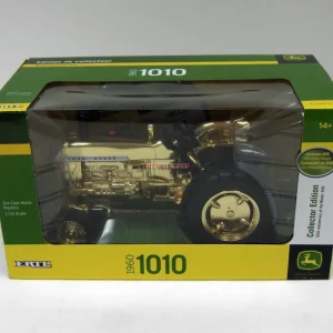 Manufacturer_ERTL Tractors<Gold Chase Unit ~ 1/16 John Deere 1010 Row Crop Utility with Bonus DVD, 50th Anniversary Edition